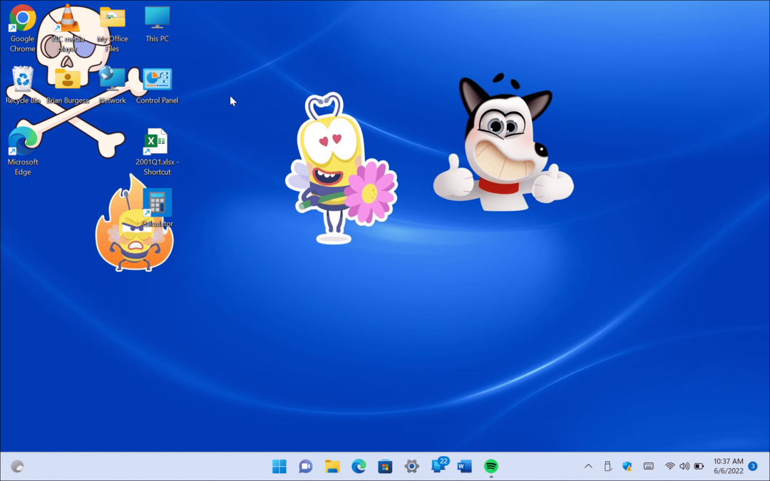 So aktivieren Sie Desktop-Sticker unter Windows 11
