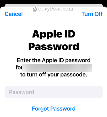 Apple-ID-Passwort