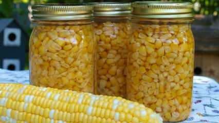 Wie wird Mais gelagert? Die einfachsten Methoden zur Lagerung von Mais! Zubereitung von Wintermais