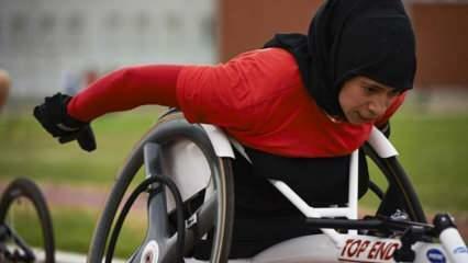 Goldmedaille von Zübeyde Süpürgeci bei Para-Leichtathletik-Europameisterschaften