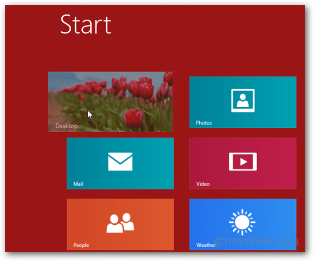 Starten Sie Windows 8 direkt auf dem Desktop