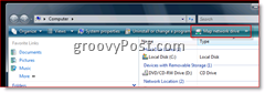 Ordnen Sie ein Netzwerklaufwerk in Windows 7, Vista und Server 2008 über den Windows Explorer zu