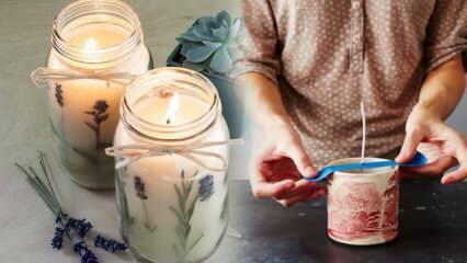 Wie macht man zu Hause eine Duftkerze? Tipps zur Herstellung von Kerzen und zur Wiederherstellung von Wachs