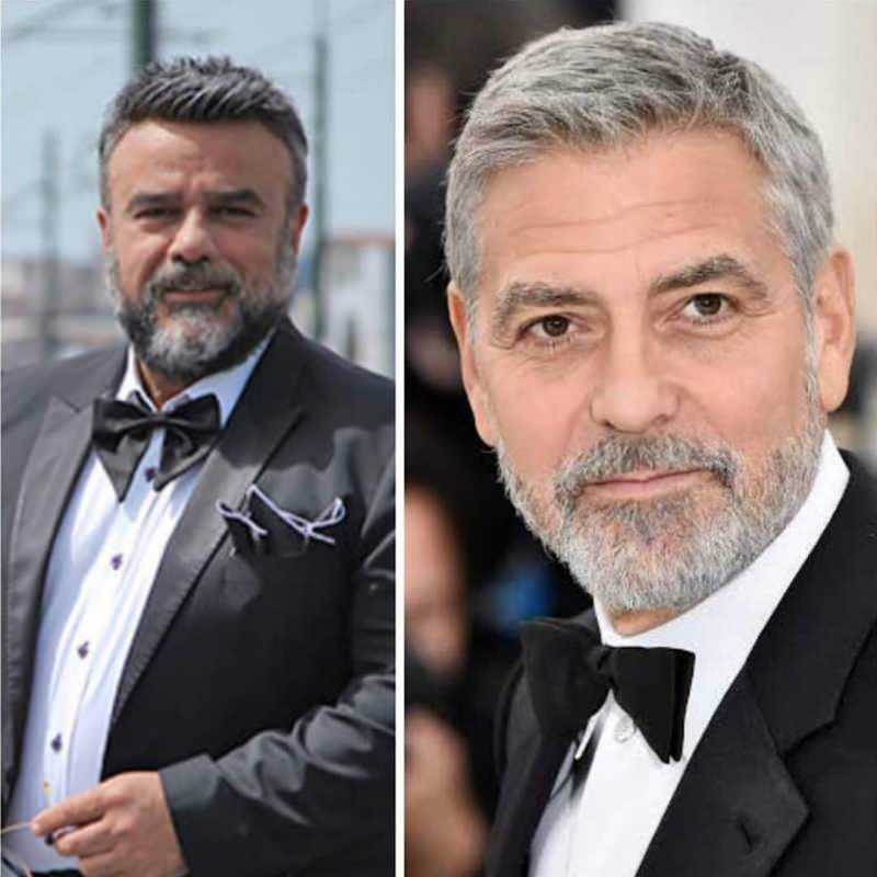 bulent serttas Bild und George Clooney