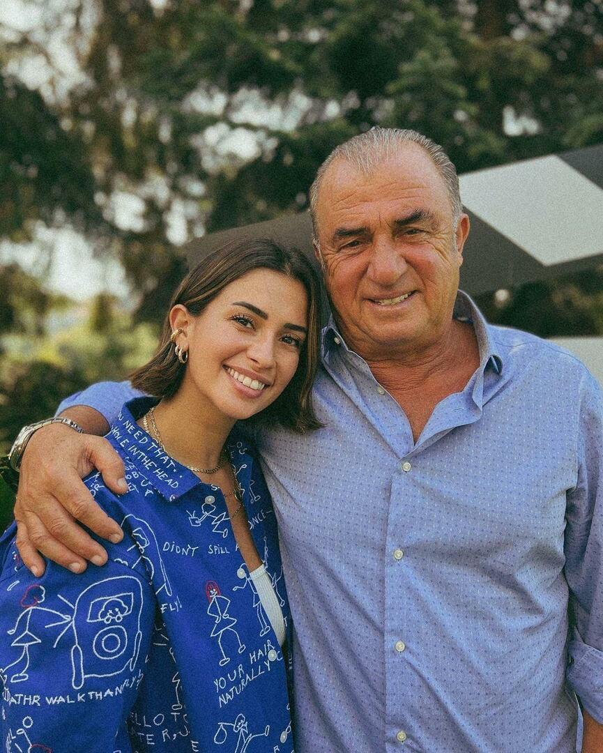 Fatih Terim und seine Tochter Buse Terim