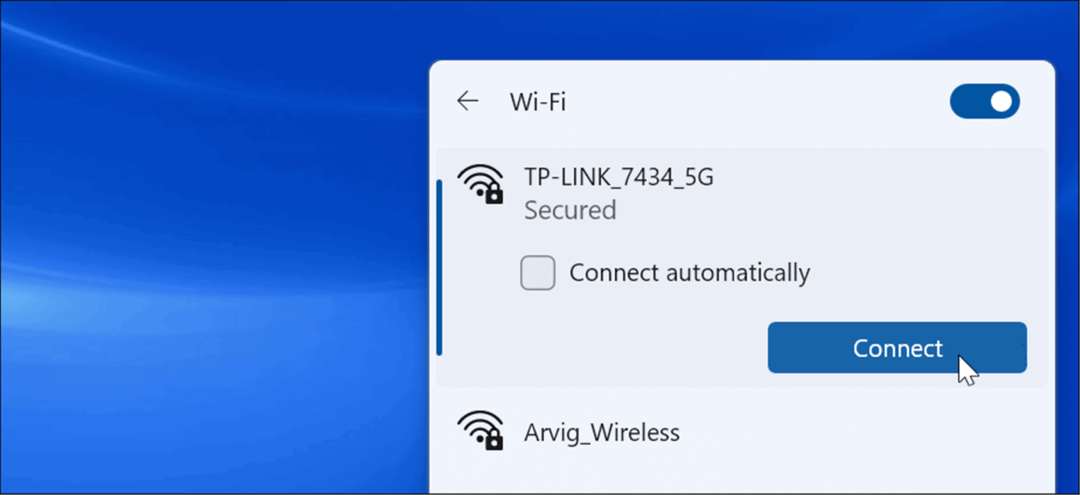 Wi-fi verbinden windows 11