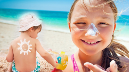 Wie wählt man Sonnenschutzcreme? Sonnenstich und Vorsichtsmaßnahmen bei Kindern