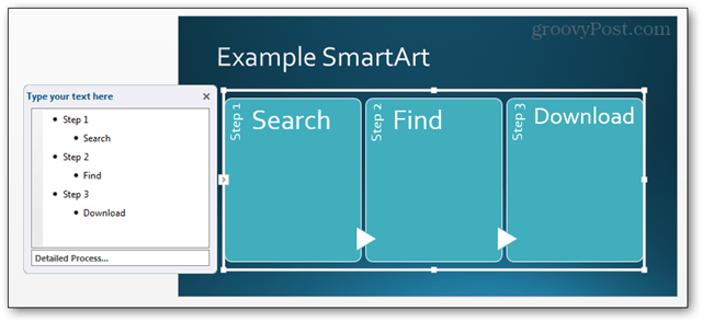 Lassen Sie PowerPoint-Präsentationen mit SmartArt rocken