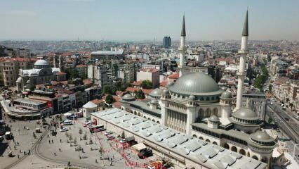 Die Taksim-Moschee wird eröffnet! Wo und wie geht man zur Taksim-Moschee? Merkmale der Taksim-Moschee