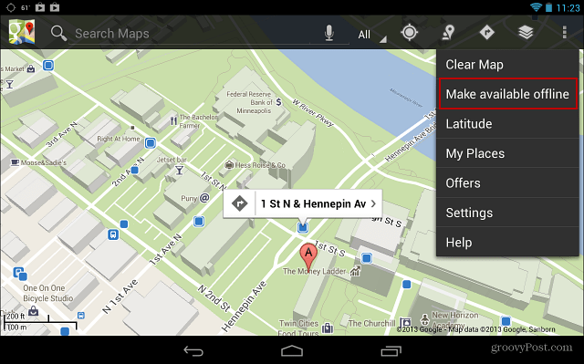So stellen Sie Google Maps offline für Android zur Verfügung