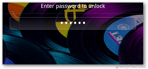Passwort für den Kindle Fire Lock-Bildschirm
