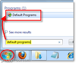 Ändern Sie die in Windows 7 verwendeten Standardprogramme