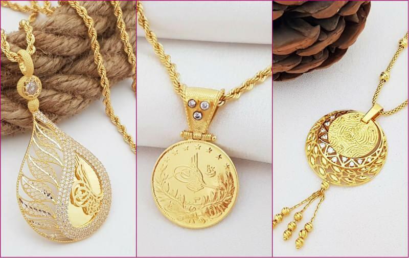Die schönsten Monogramm Gold Halskette Modelle 2021 Gold Halskette Preise mit Tugra