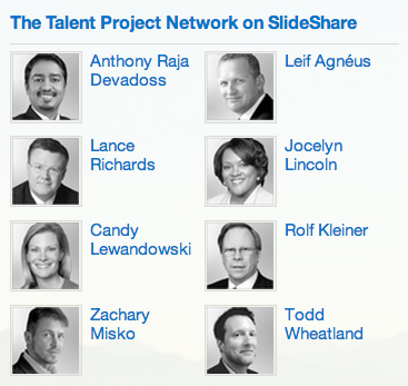 das Team des Talentprojektnetzwerks