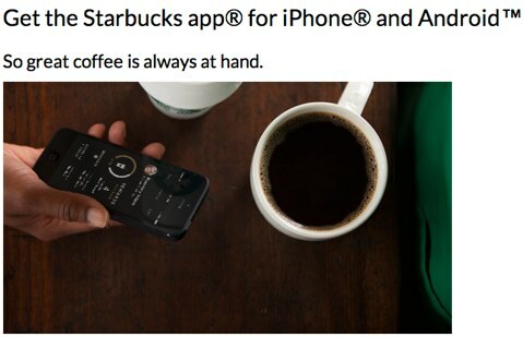 Starbucks Kaffee App