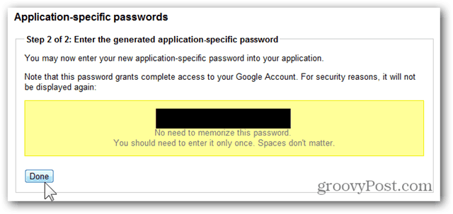 Google Zwei-Faktor-Authentifizierung