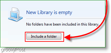 So fügen Sie einen neuen Ordner in eine neue Bibliothek in Windows 7 ein