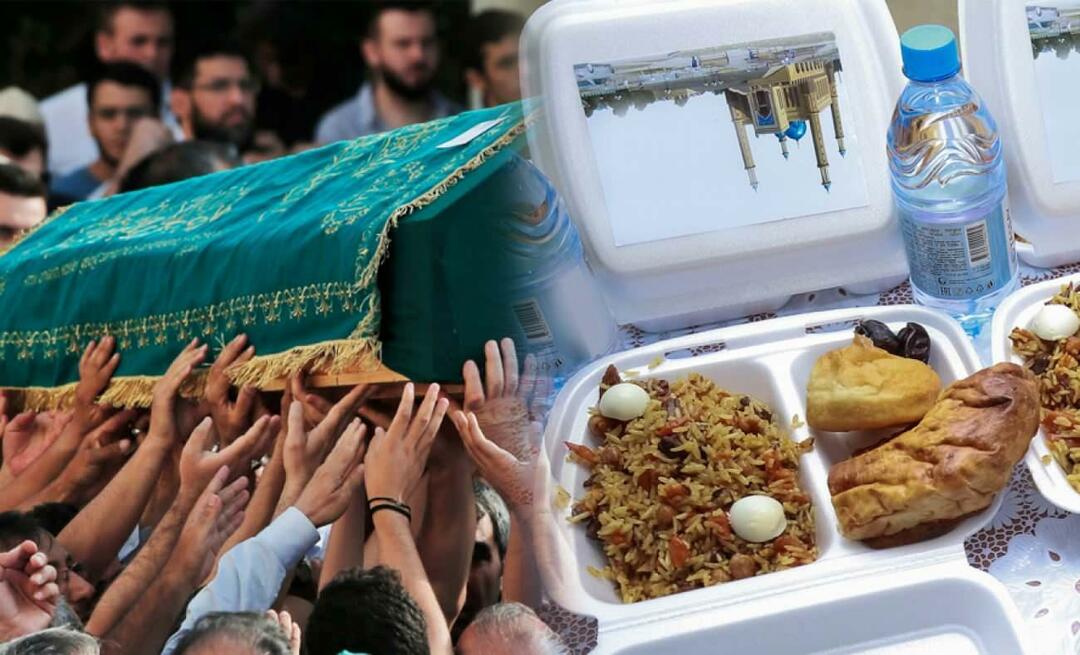 Ist es erlaubt, Essen nach einem Toten zu verteilen? Muss der Bestattungsunternehmer im Islam Essen geben?