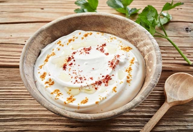 bauchschmelzende Paprika-Joghurt-Kur