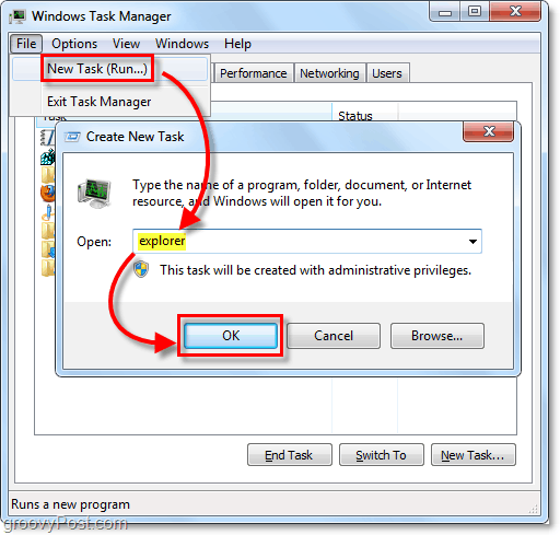 Starten Sie den Explorer in Windows 7 neu, ohne den geöffneten Explorer neu zu starten