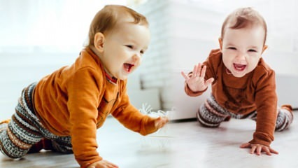 Wie wird Babys das Krabbeln beigebracht? Wann kriechen Babys? Kriechphasen