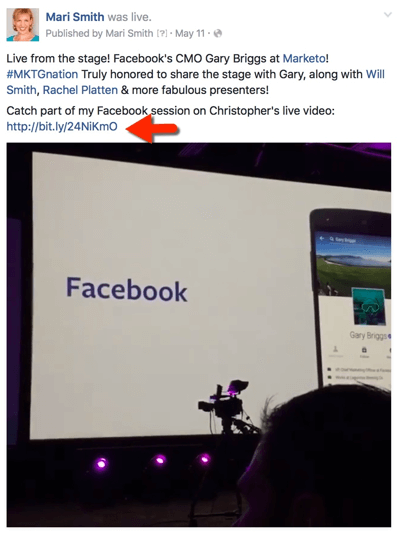 Facebook Live-Engagement