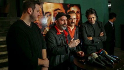 Cem Yılmaz und Şahan Gökbakar bei der Filmpremiere von Yılmaz Erdoğan!