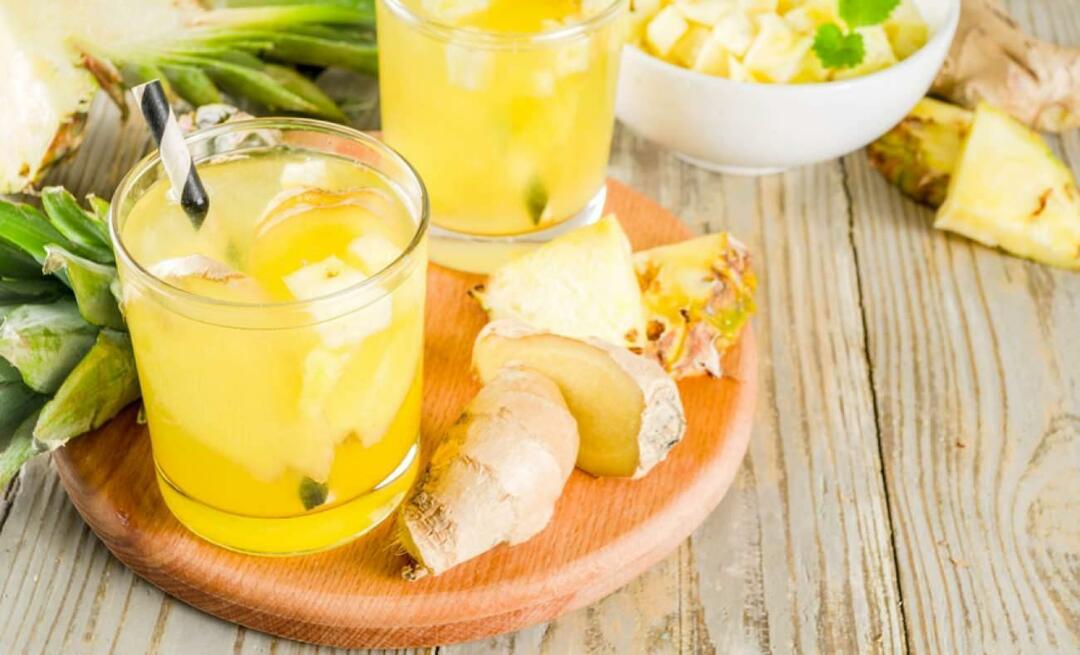 Wie macht man Limonade gegen Ödeme? Detox-Rezept zur Ödemlinderung mit Ananas! Entlastendes Detox-Rezept