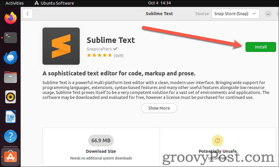 Installieren Sie Sublime Text auf Ubuntu