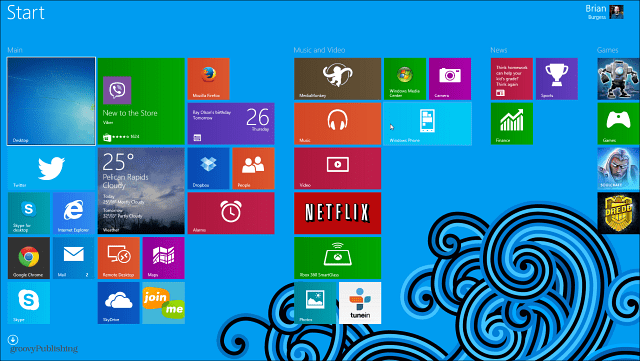 Windows 8.1 Tipp: Machen Sie den Desktop und den Hintergrund des Startbildschirms gleich
