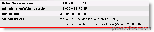 Microsoft Virtual Server 2005 r2 sp1 unterstützt Windows Server 2008:: groovyPost.com