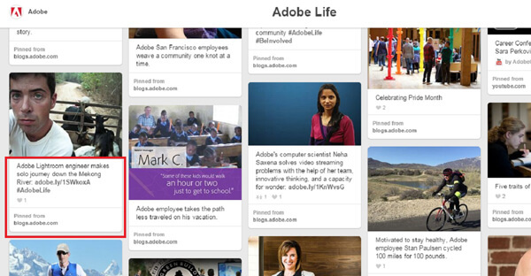 Adobe Mitarbeiter Geschichte auf pinterest