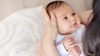 Warum röten sich die Augen von Babys, was tun?