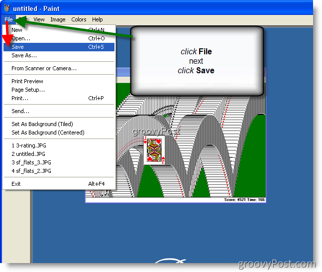 Machen Sie einen Screenshot in Windows XP