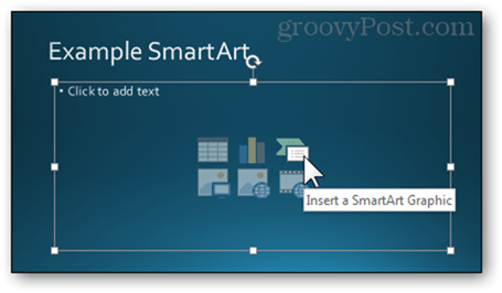 leeres Textfeld Format Folie Stil Powerpoint 2013 Smart Art Smartart Grahpic einfügen neu erstellen