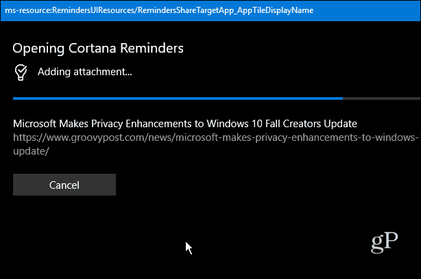 Hinzufügen zu Cortana