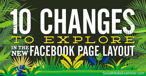neue Änderungen am Facebook-Layout