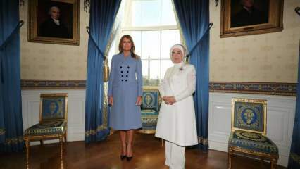First Lady Erdogans Kleidungsstil steht auf der Weltliste! Die stilvollsten First Ladies der Welt