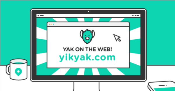 Yik Yak für das Web