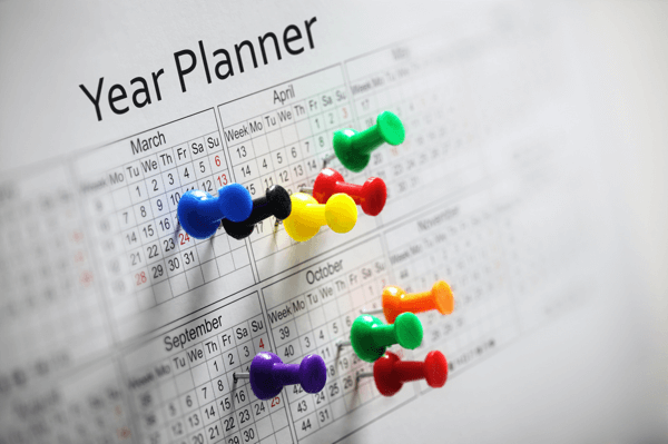 Es ist wichtig, dass Sie Ihr Marketing nach dem Kalender Ihres Kunden richten.