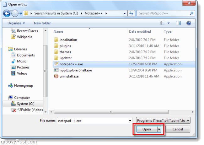 Hinzufügen von Programmzuordnungen zu Dateitypen in Windows 7