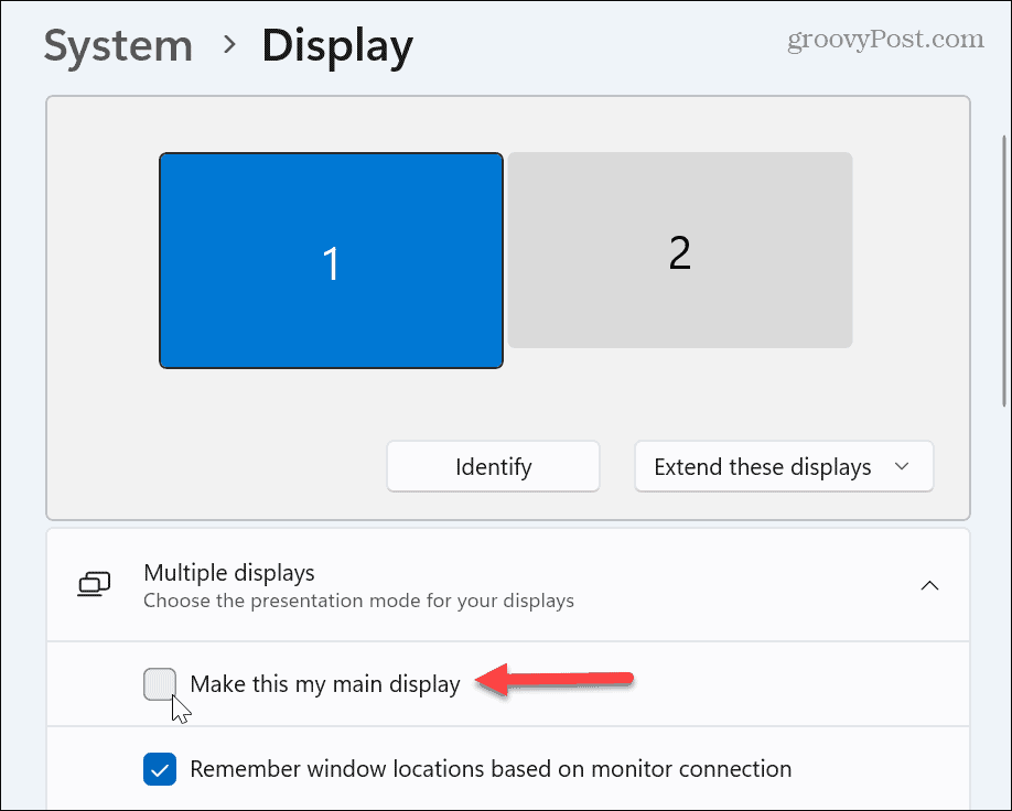Doppelte Desktopsymbole auf zwei Monitoren 