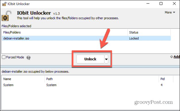 iobit Unlock-Datei