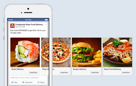 Facebook aktualisiert Desktop- und Mobile App-Anzeigen
