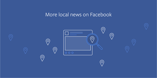 Facebook priorisiert lokale Nachrichten und Themen, die sich direkt auf Sie und Ihre Community auswirken, im Newsfeed.