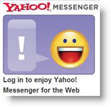 Zugriff auf Instant Message-Webclients - Yahoo! Google-MSN