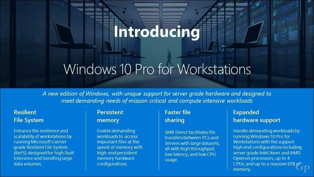 Microsoft stellt neues Windows 10 Pro für Workstation Edition vor