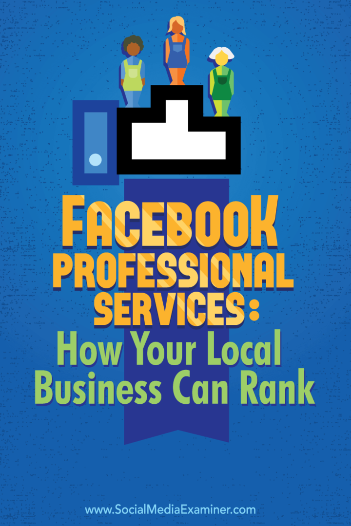 Verbinden Sie sich mit lokalen Kunden über Facebook Professional Services