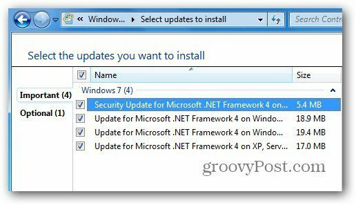 .NET-Updates