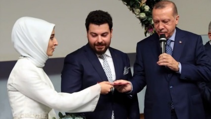 Präsident Erdogan war Zeuge von Sefer Turans Tochter